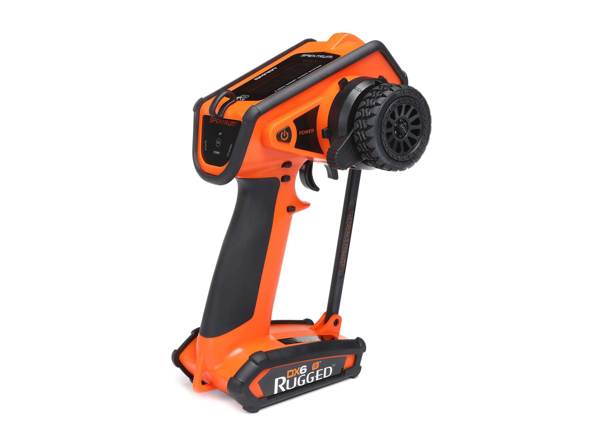 DX6 Rugged 6-Channel DSMR Transmitter Only, Orange