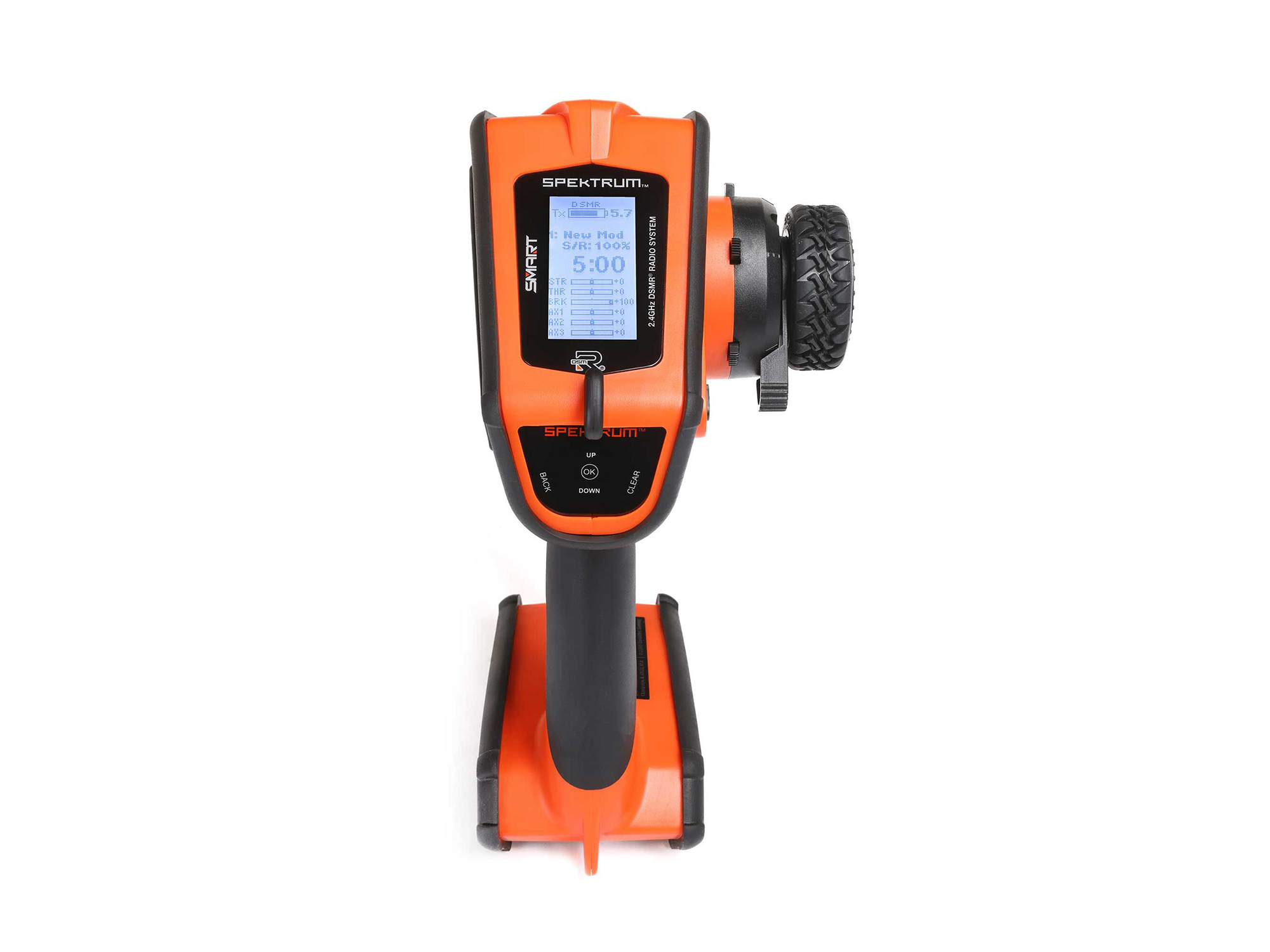 DX6 Rugged 6-Channel DSMR Transmitter Only, Orange-9