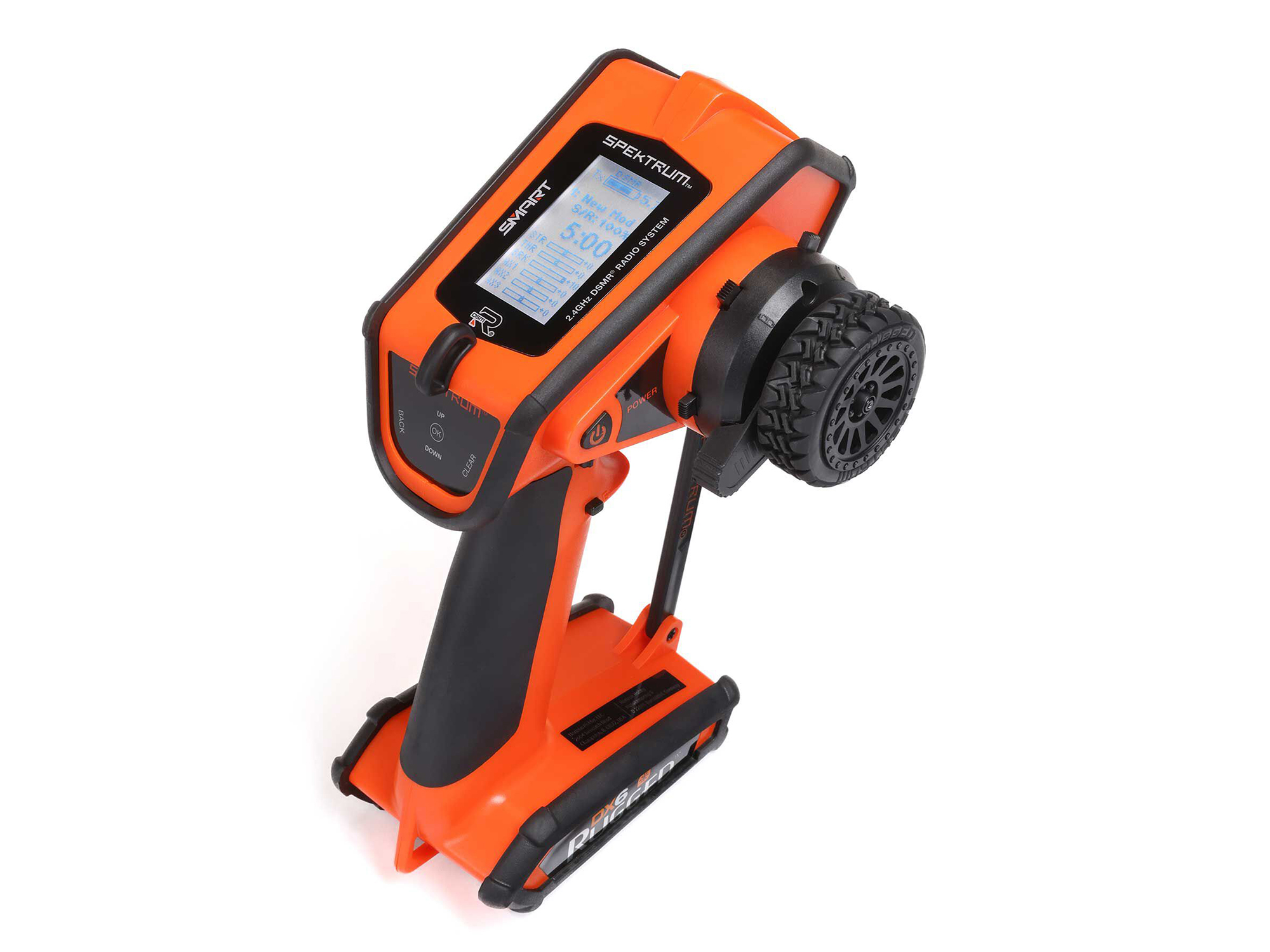 DX6 Rugged 6-Channel DSMR Transmitter Only, Orange-10