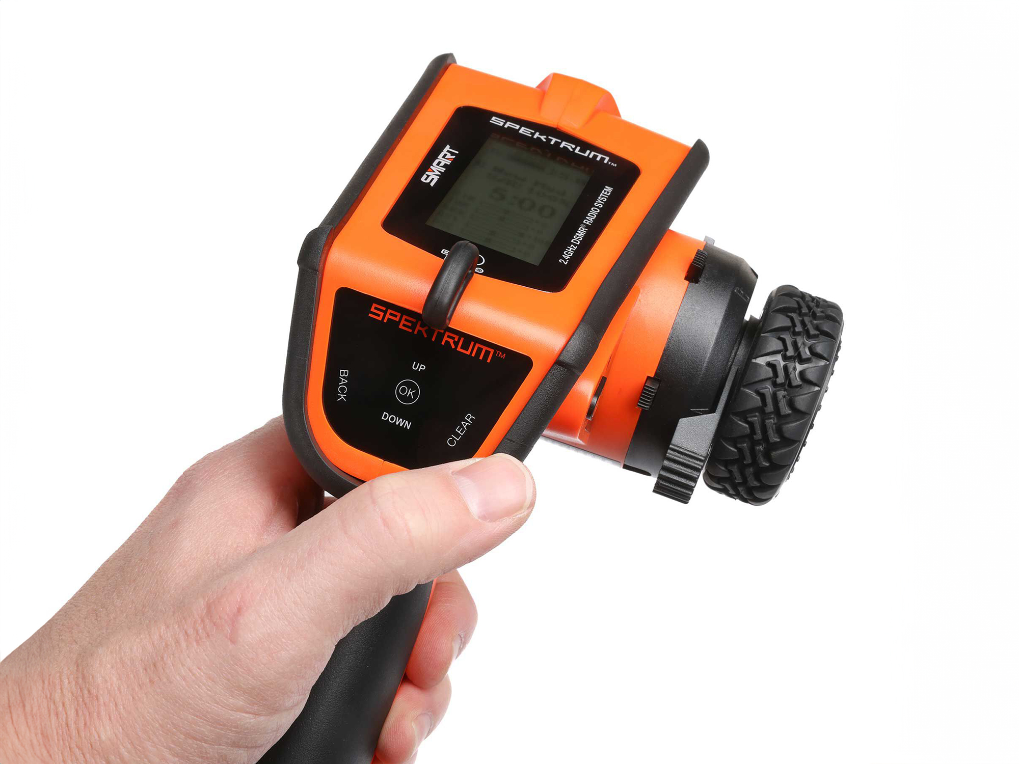DX6 Rugged 6-Channel DSMR Transmitter Only, Orange-11