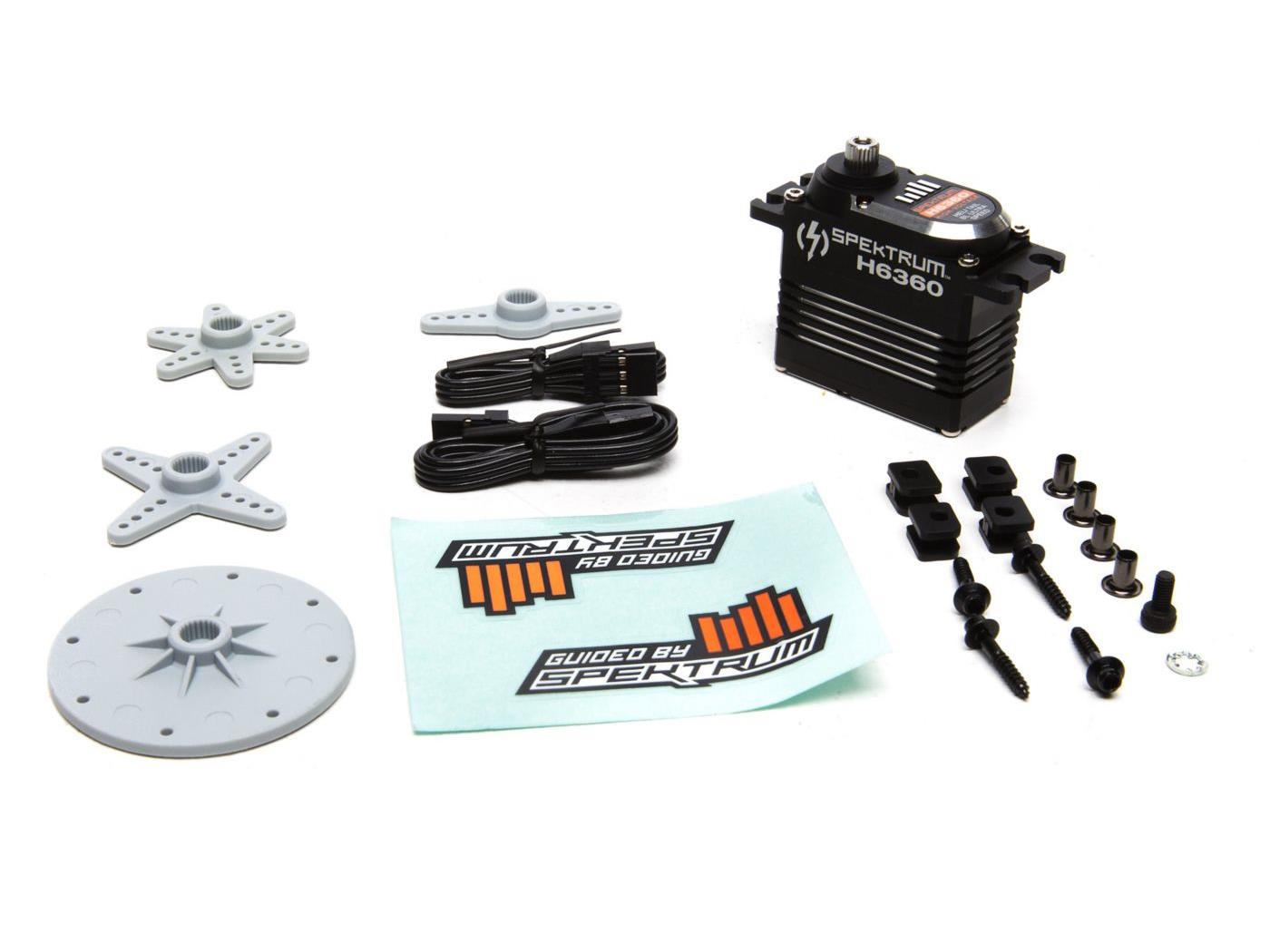 H6360 Mid Torque Ultra Speed Heli Tail HV Servo-3