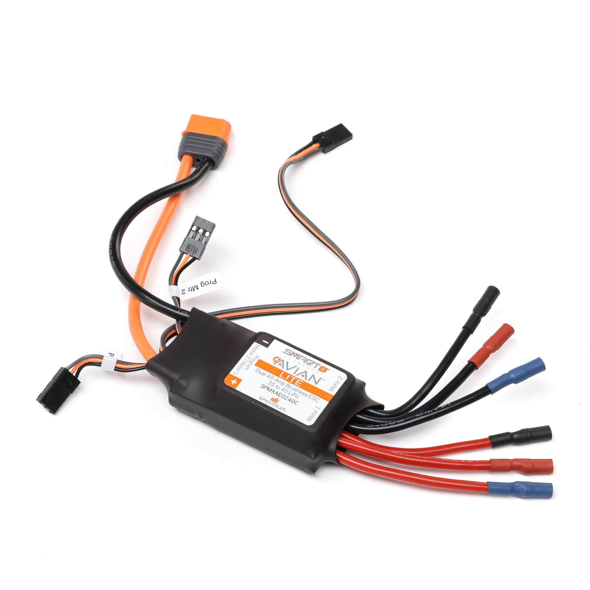 Avian 40A Dual Smart Lite ESC, 3S-4S (Version C): IC3