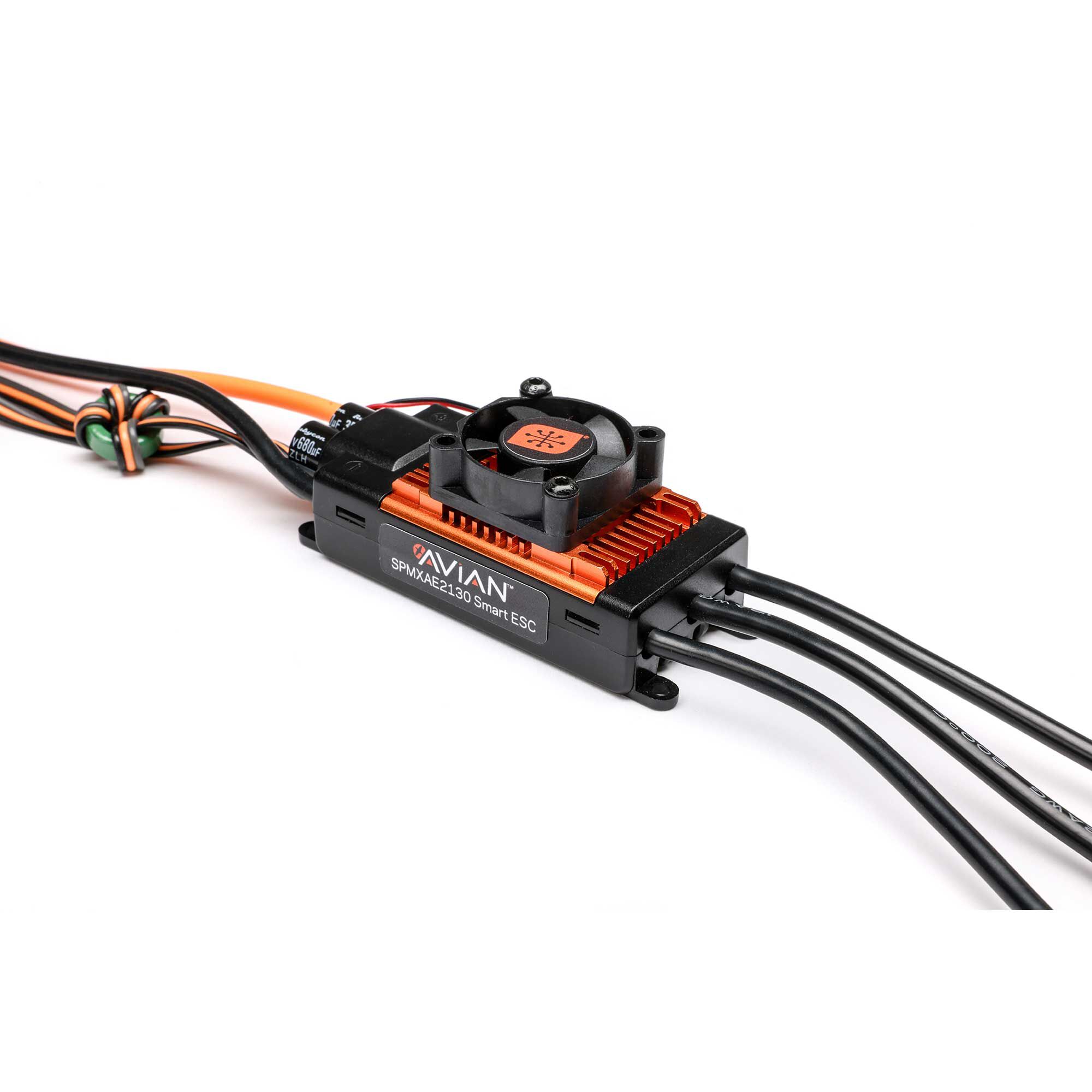Avian 130-Amp Pro Smart Brushless ESC, 3S-6S-4