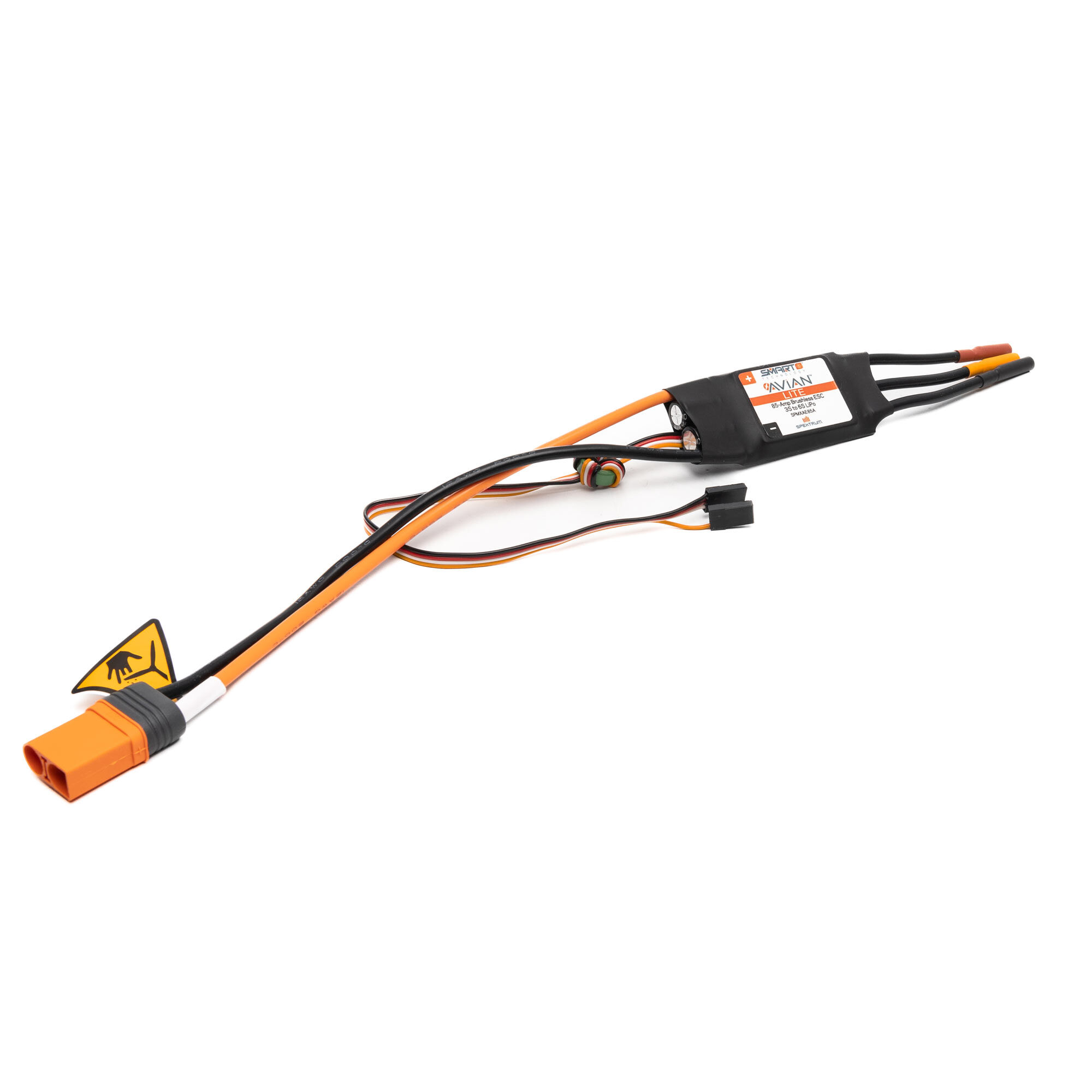 Avian 85-Amp Smart Lite Brushless ESC, 3S-6S: IC5