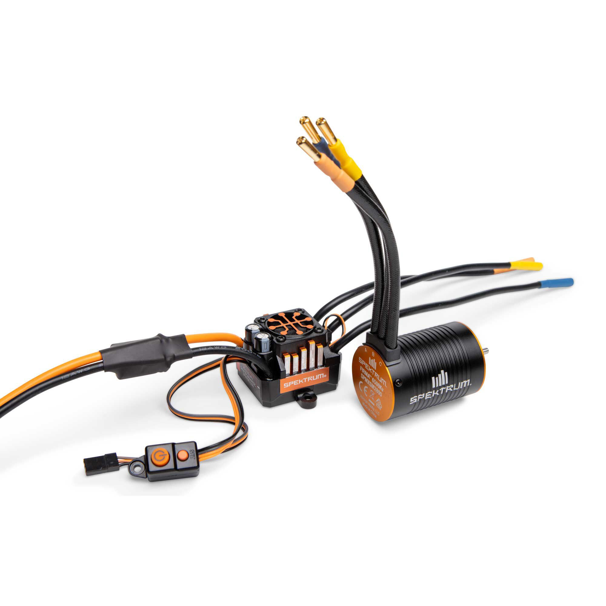 Firma 100A Brushless Smart ESC / 6500Kv Sensorless Motor Com-2