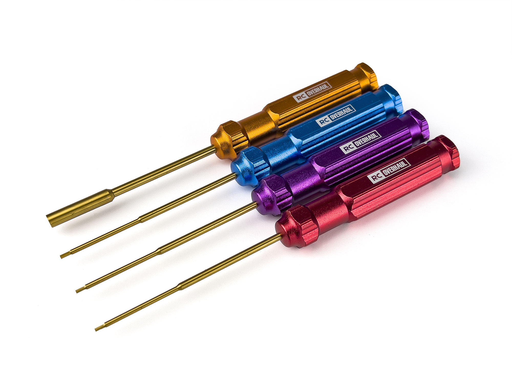 RC Overhaul Tool Set 4pcs (0.05in/1.3/1.5/4mm Box) SCX24-2