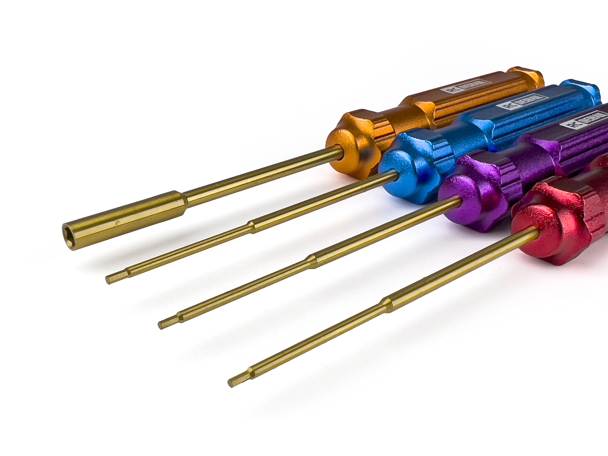 RC Overhaul Tool Set 4pcs (0.05in/1.3/1.5/4mm Box) SCX24-4