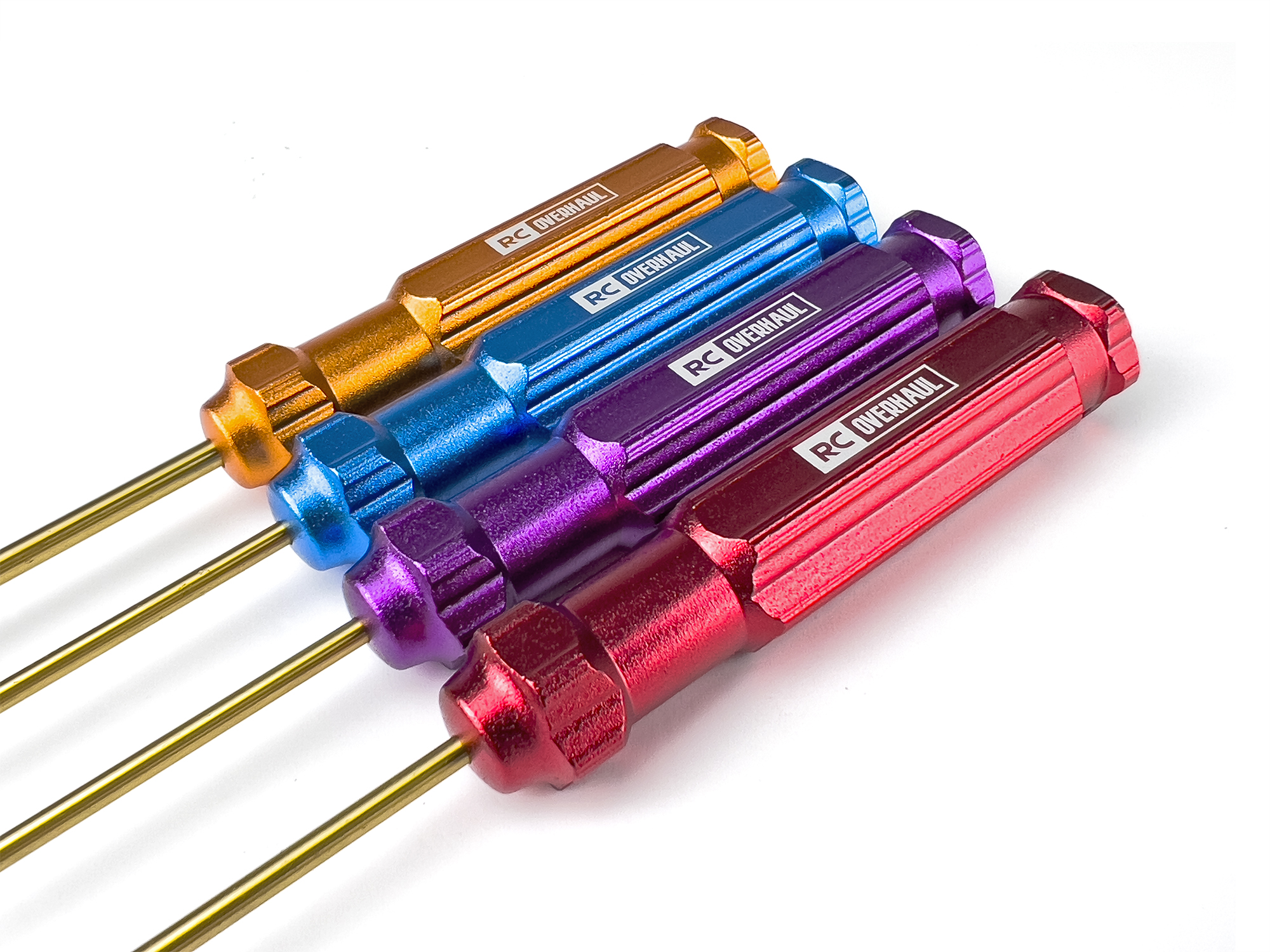 RC Overhaul Tool Set 4pcs (0.05in/1.3/1.5/4mm Box) SCX24-5