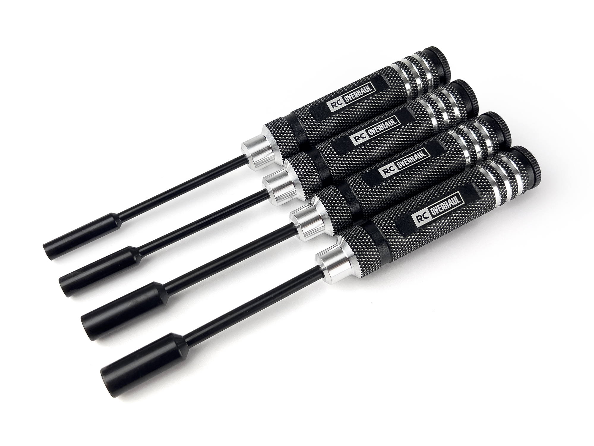 Nut Driver Set 4/5.5/7/8mm Black