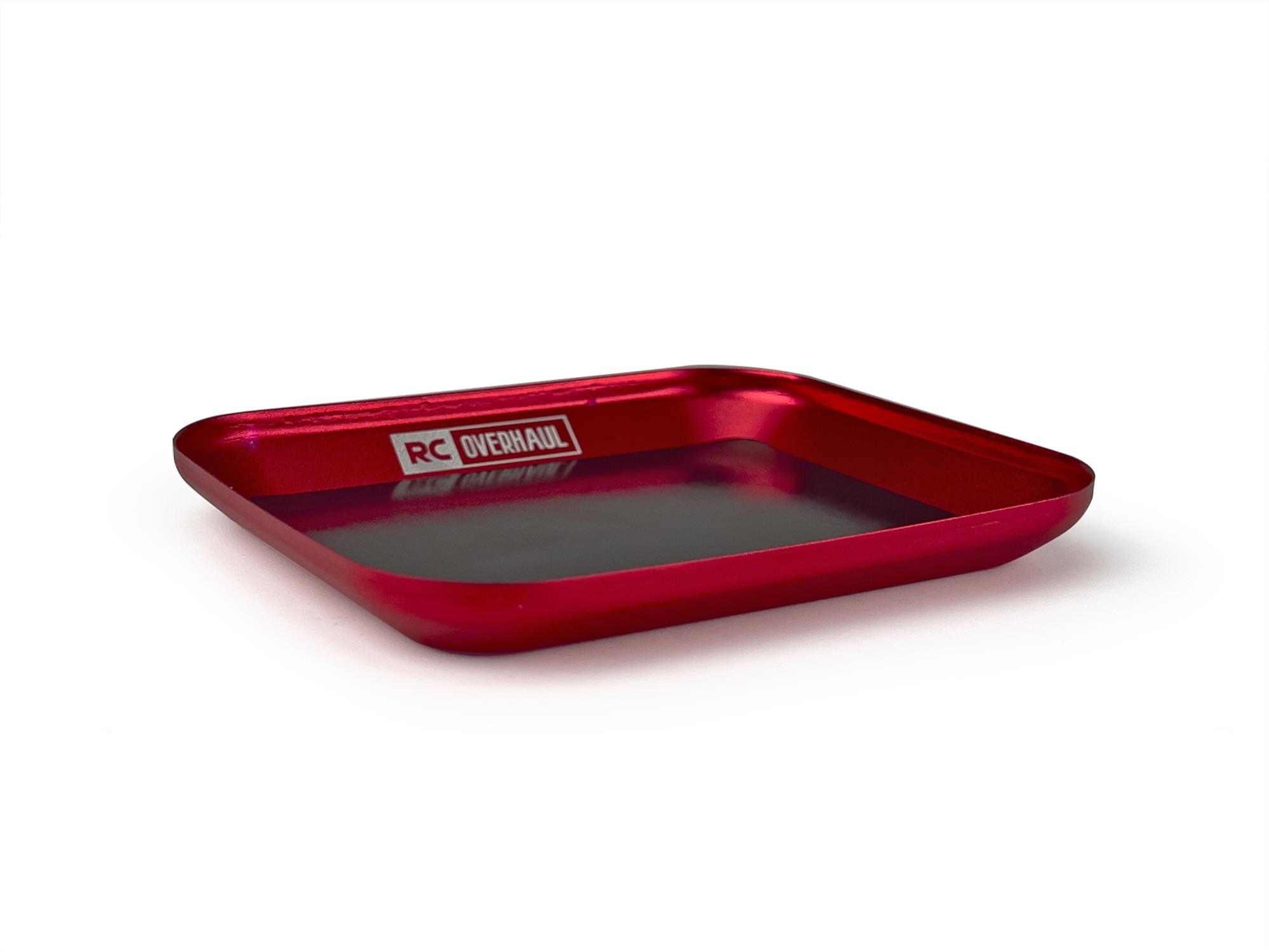 RC Overhaul Magnetic Parts Tray Red-3
