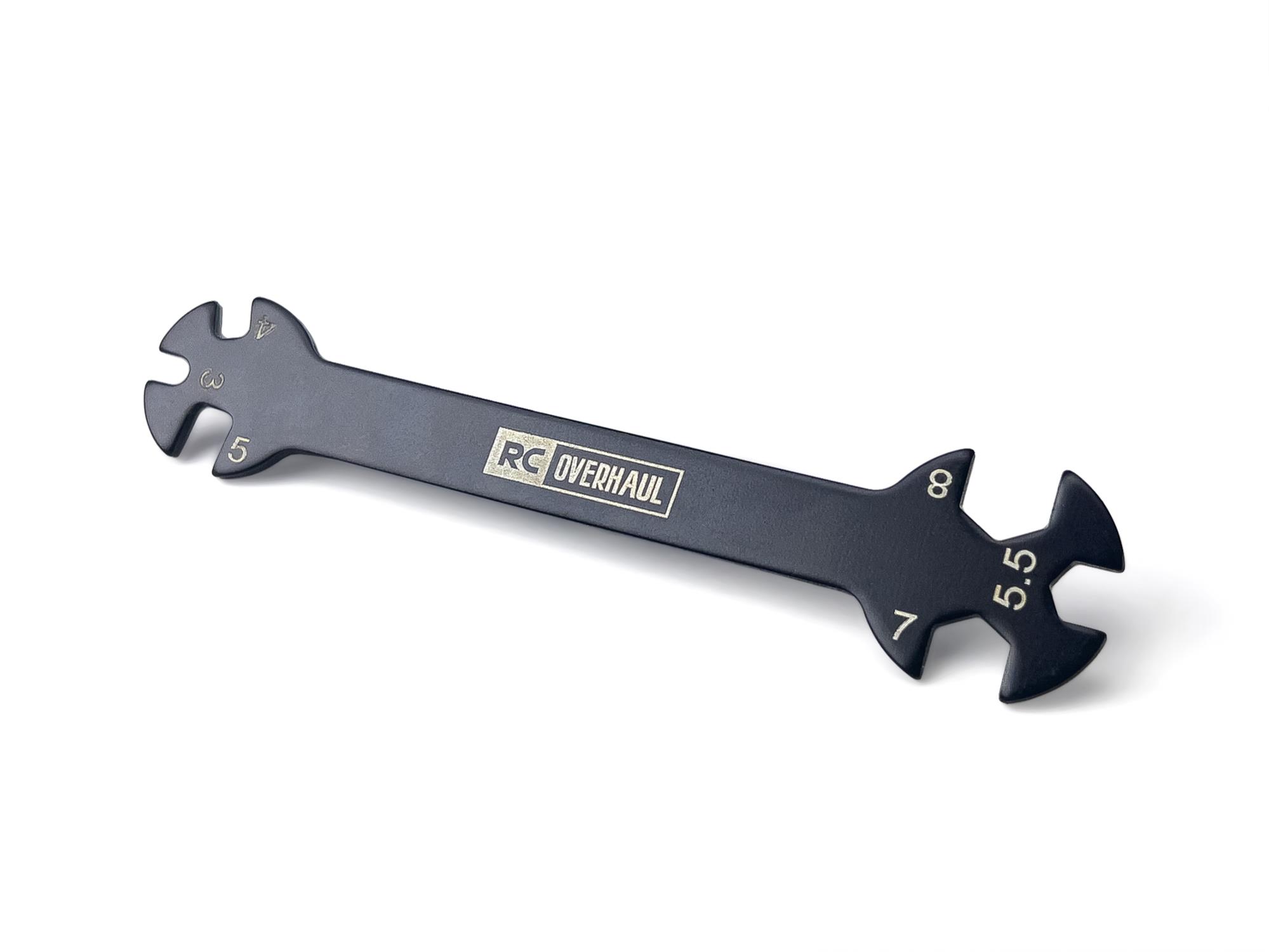 6 in 1 Flat Wrench 3/4/5/5.5/7/8mm