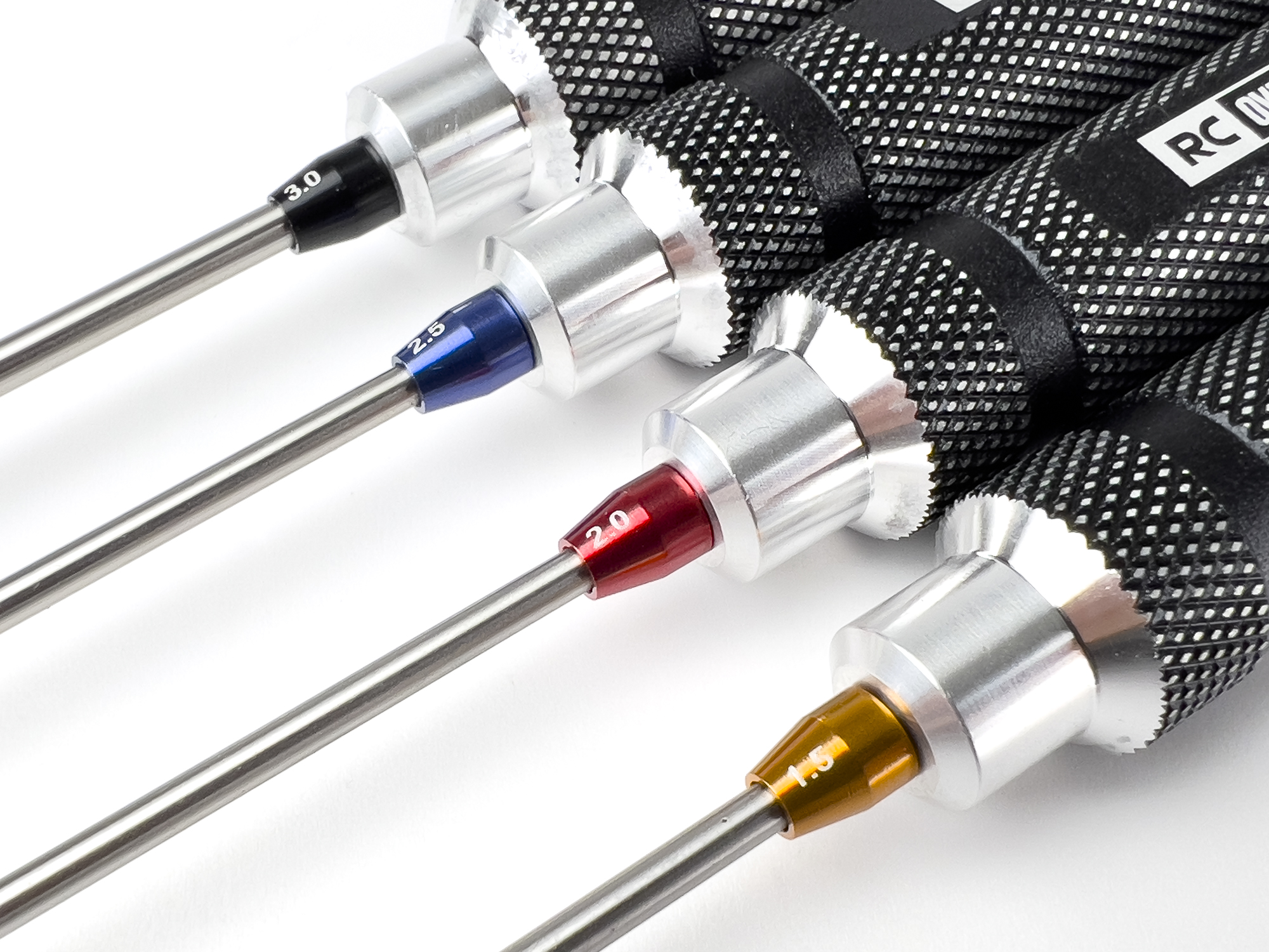 Hex Driver Size Guide, Coloured Collar Set-2