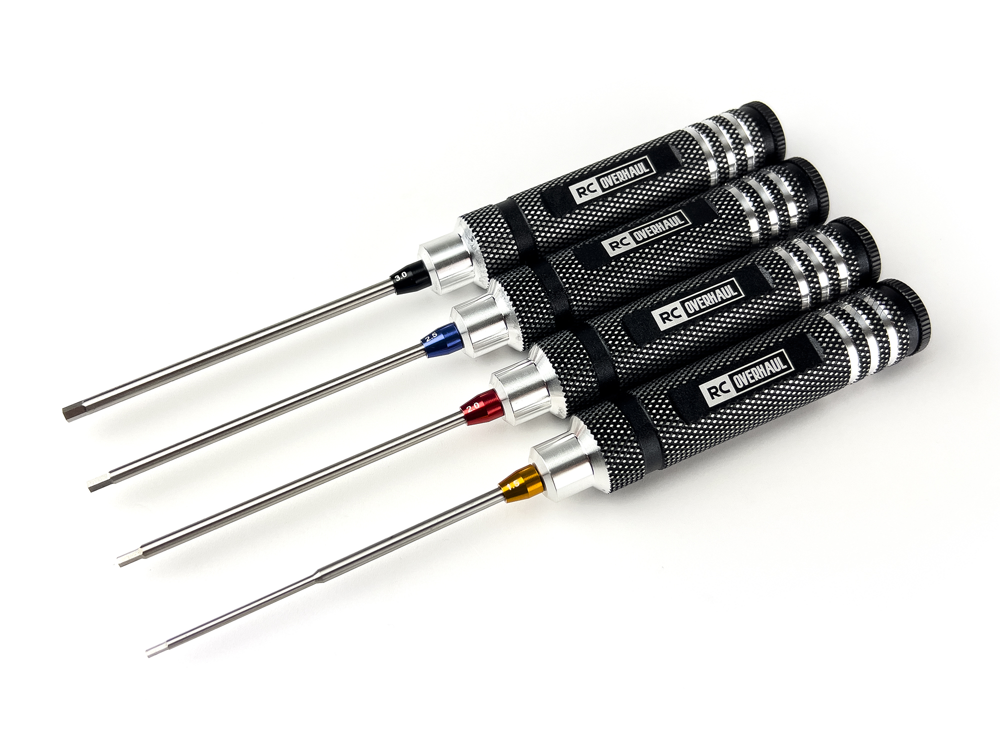 Hex Driver Size Guide, Coloured Collar Set-3