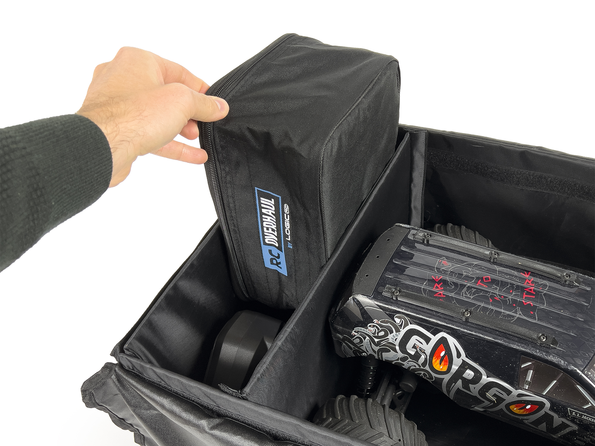 RC Overhaul RC Hauler & Charger/Tool Bag Combo-10