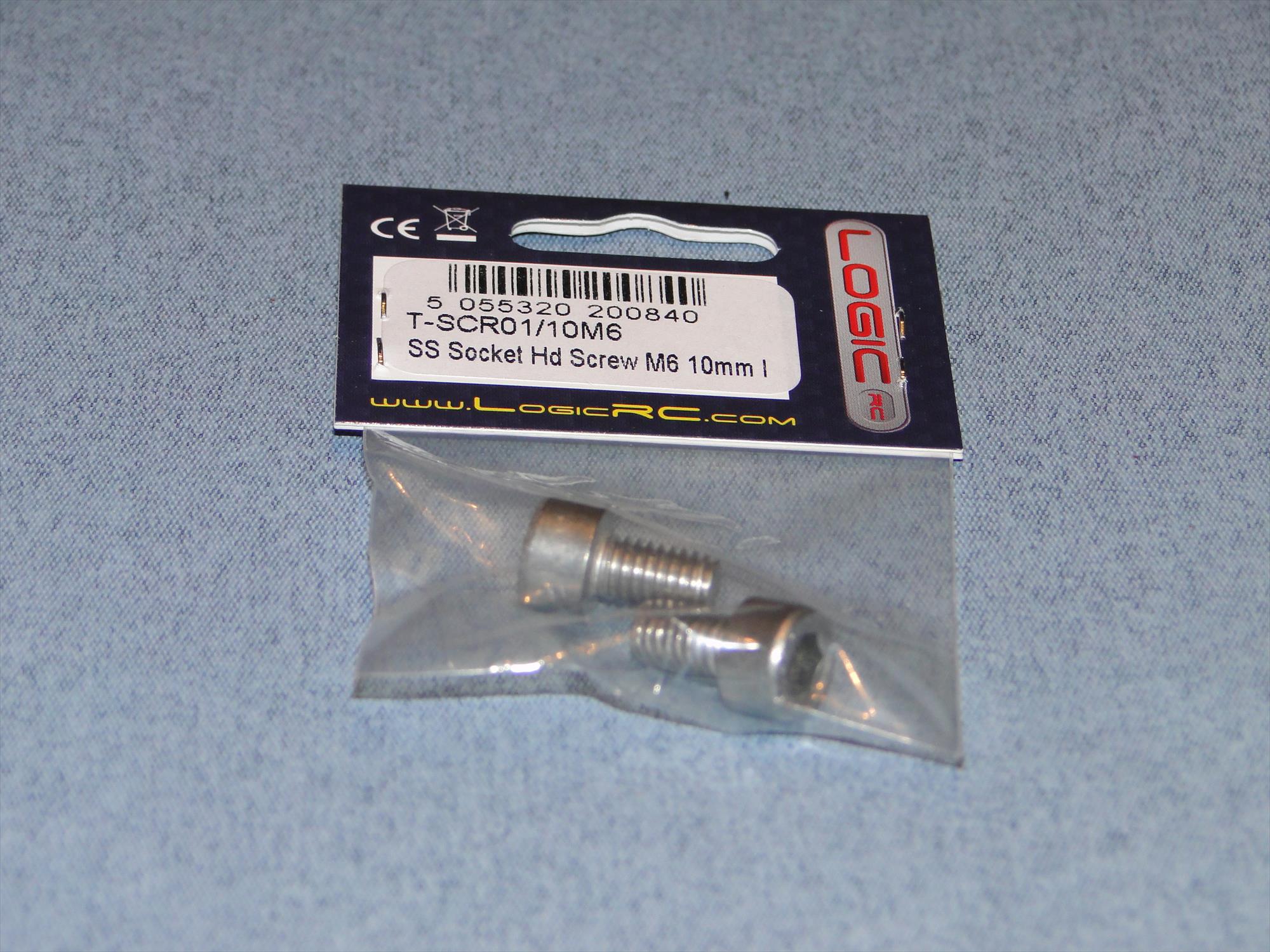 SS Socket Hd Screw M6 10mm Pk2-2