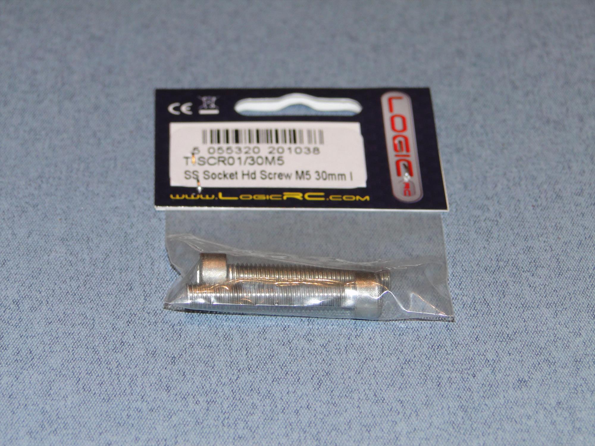 SS Socket Hd Screw M5 30mm Pk2-2
