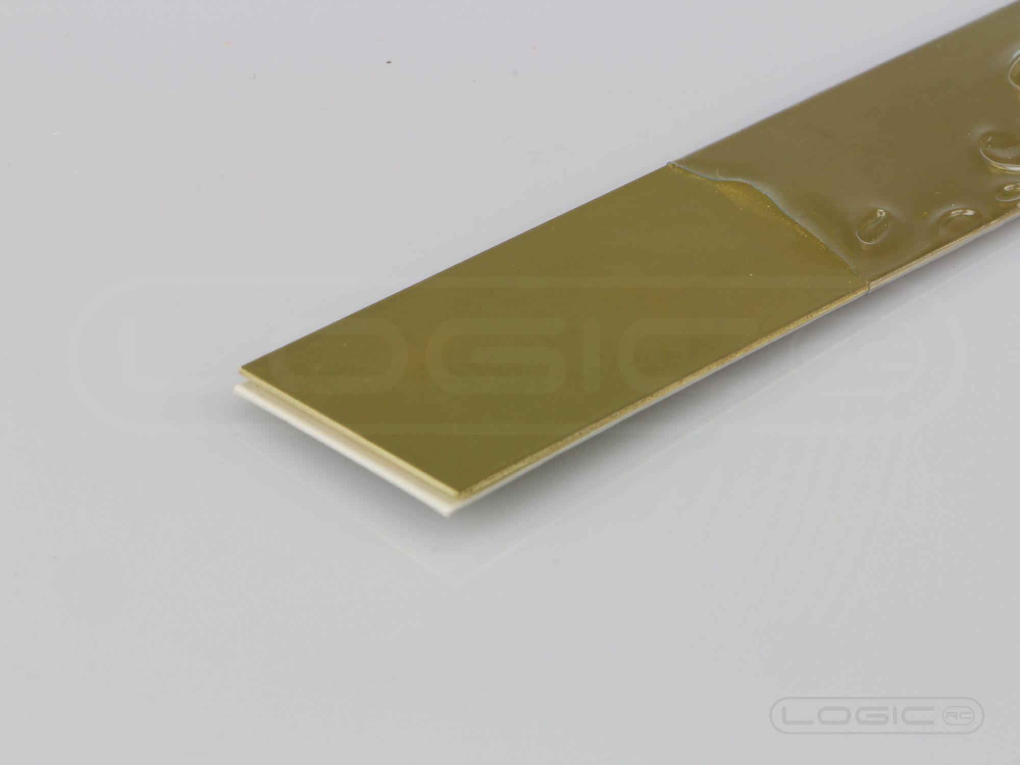 12" Brass Strip .025" x 1" (Pk1)-2