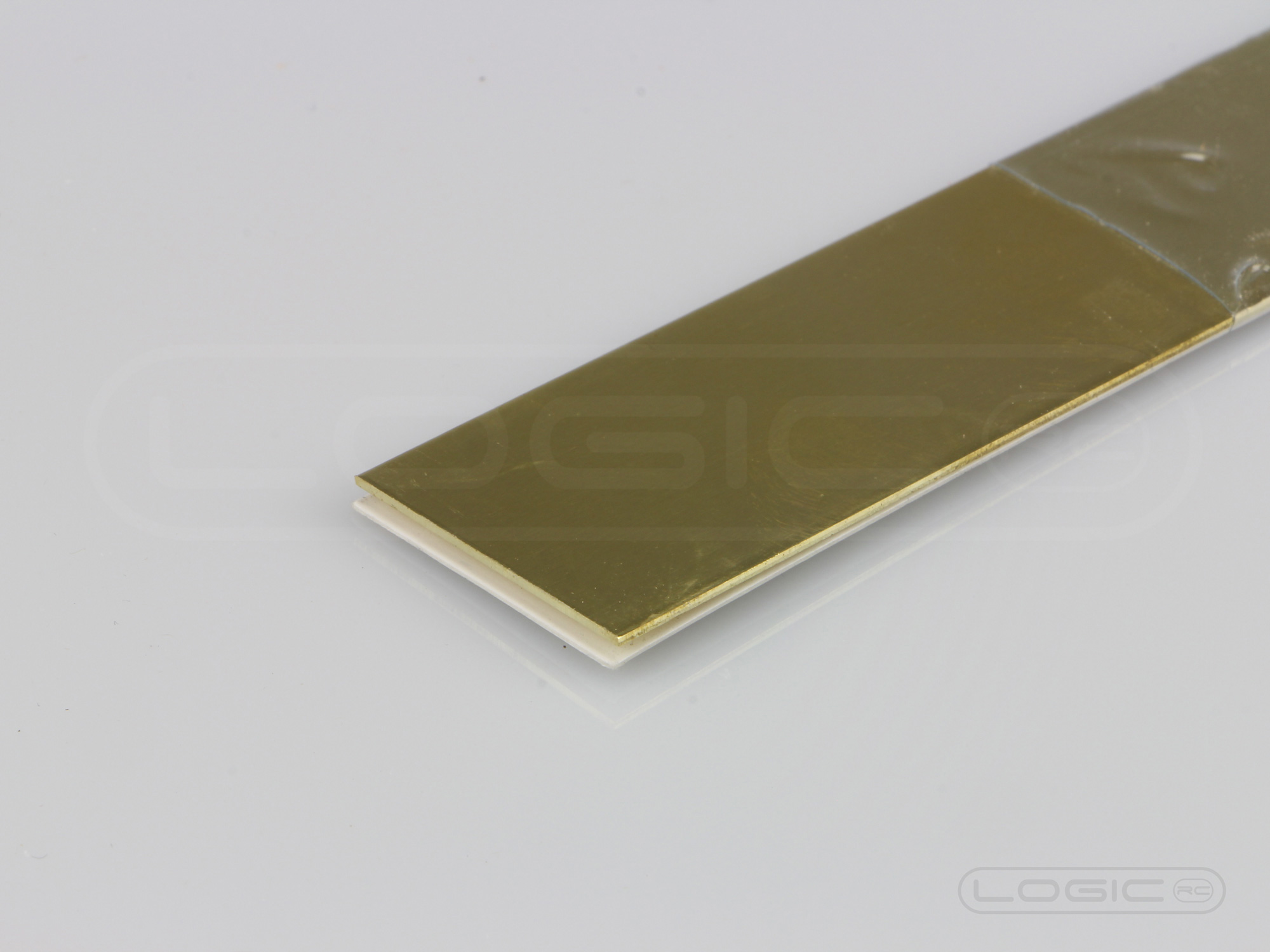 12" Brass Strip .032" x 1" (Pk1)-2