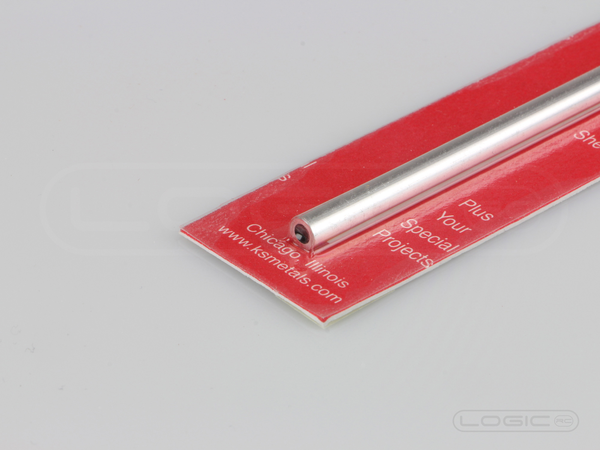 12" Round 6061-T6 Aluminium Tube 3/16" (Pk1) .035 Wall-2