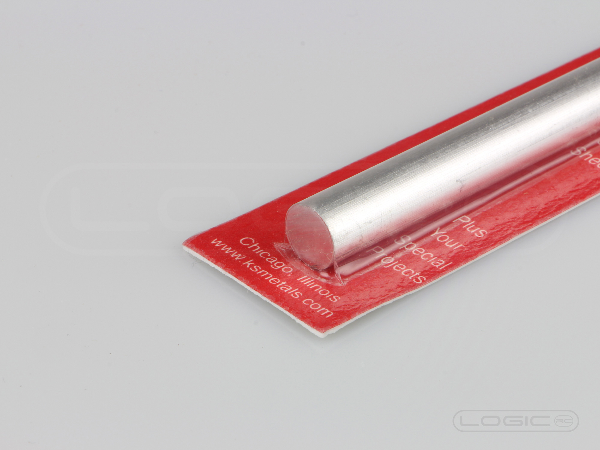 12" Solid Aluminium Rod 3/8"  (Pk1)-2