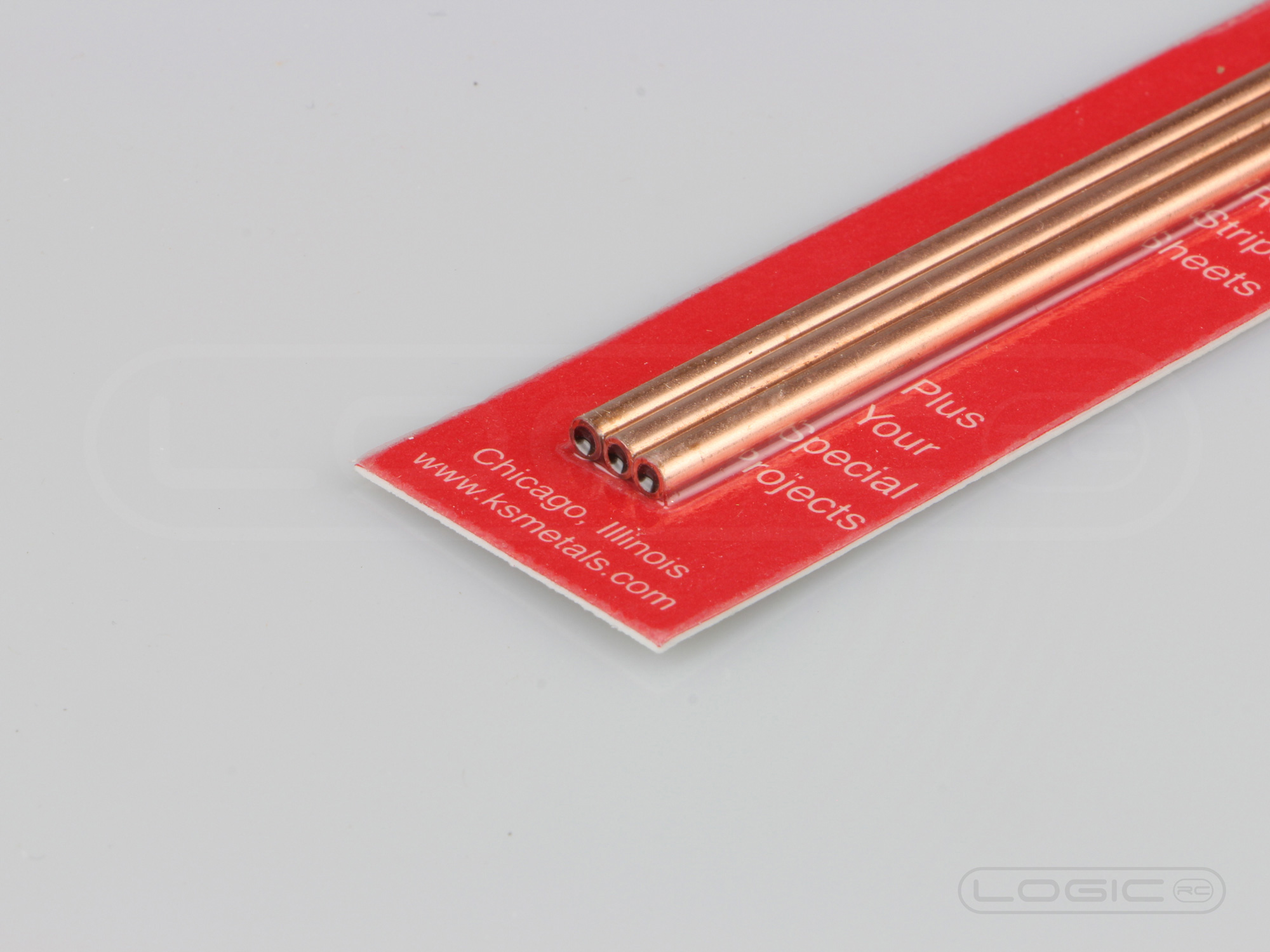 300mm Round Copper Tube 3mm OD (Pk3) .36mm Wall-2