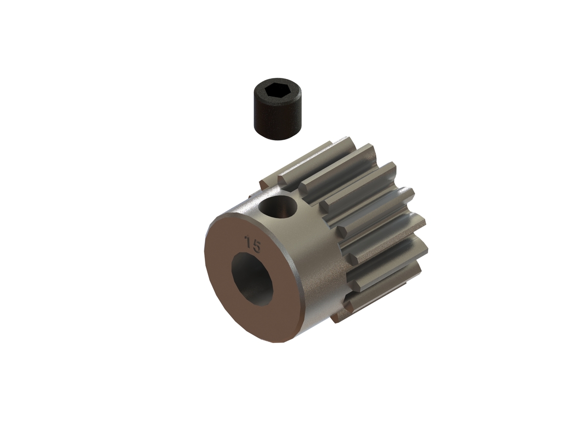 Pinion Gear 15T, 5mm, 0.8Mod 4x4