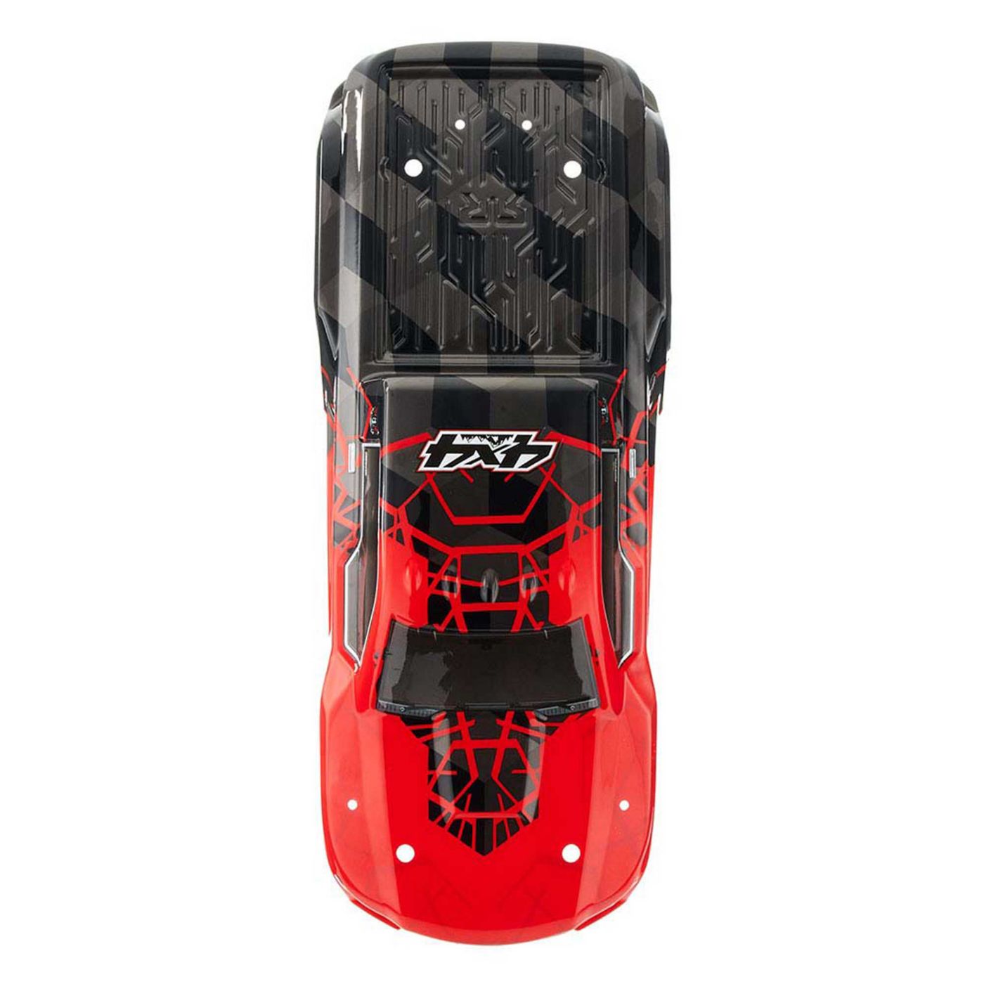 Body Pntd Decal Trim Red GRANITE 4x4 MEGA-3