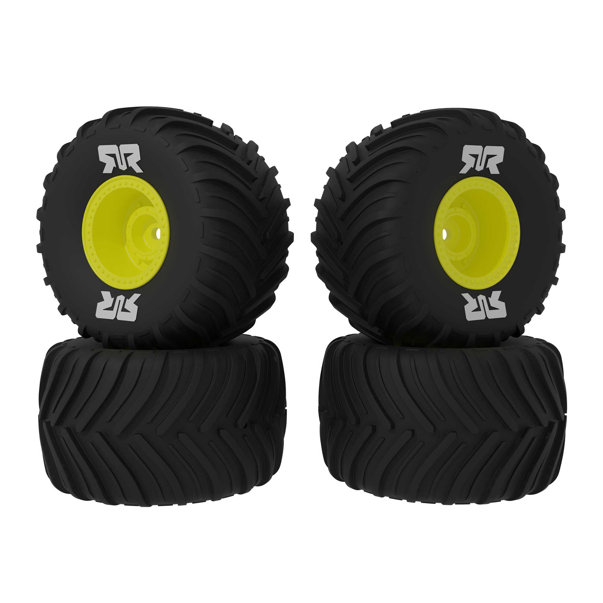 dboots-chevron-mt-tire-set-glued-yellow-2-pairs-grom