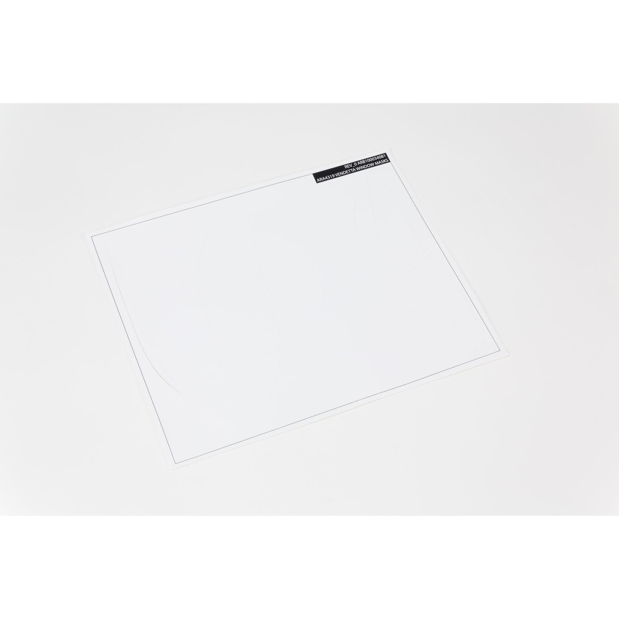 VENDETTA 4X4 Clear Body with Decals-4