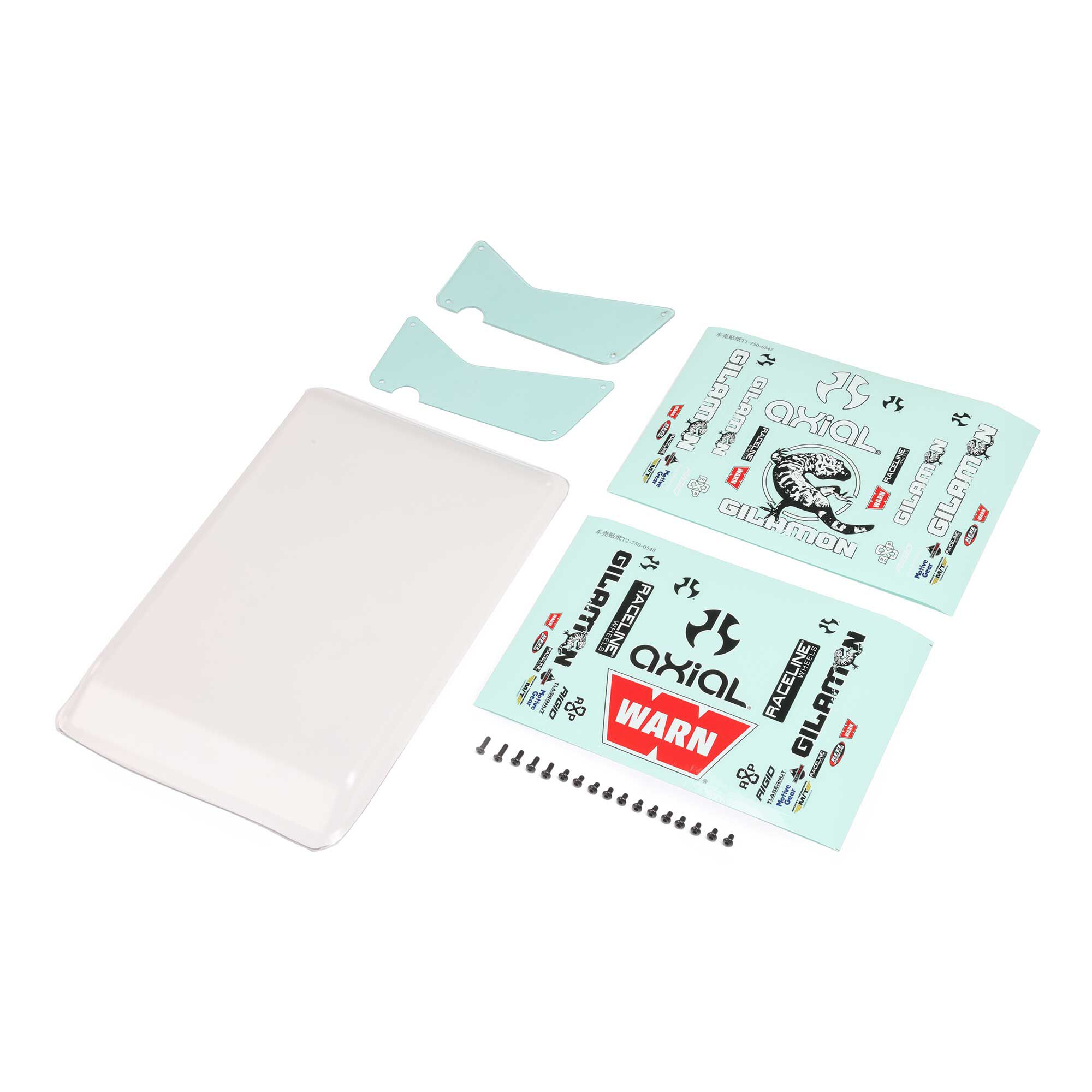 Body Panel Set, Clear: Gilamon AXP8