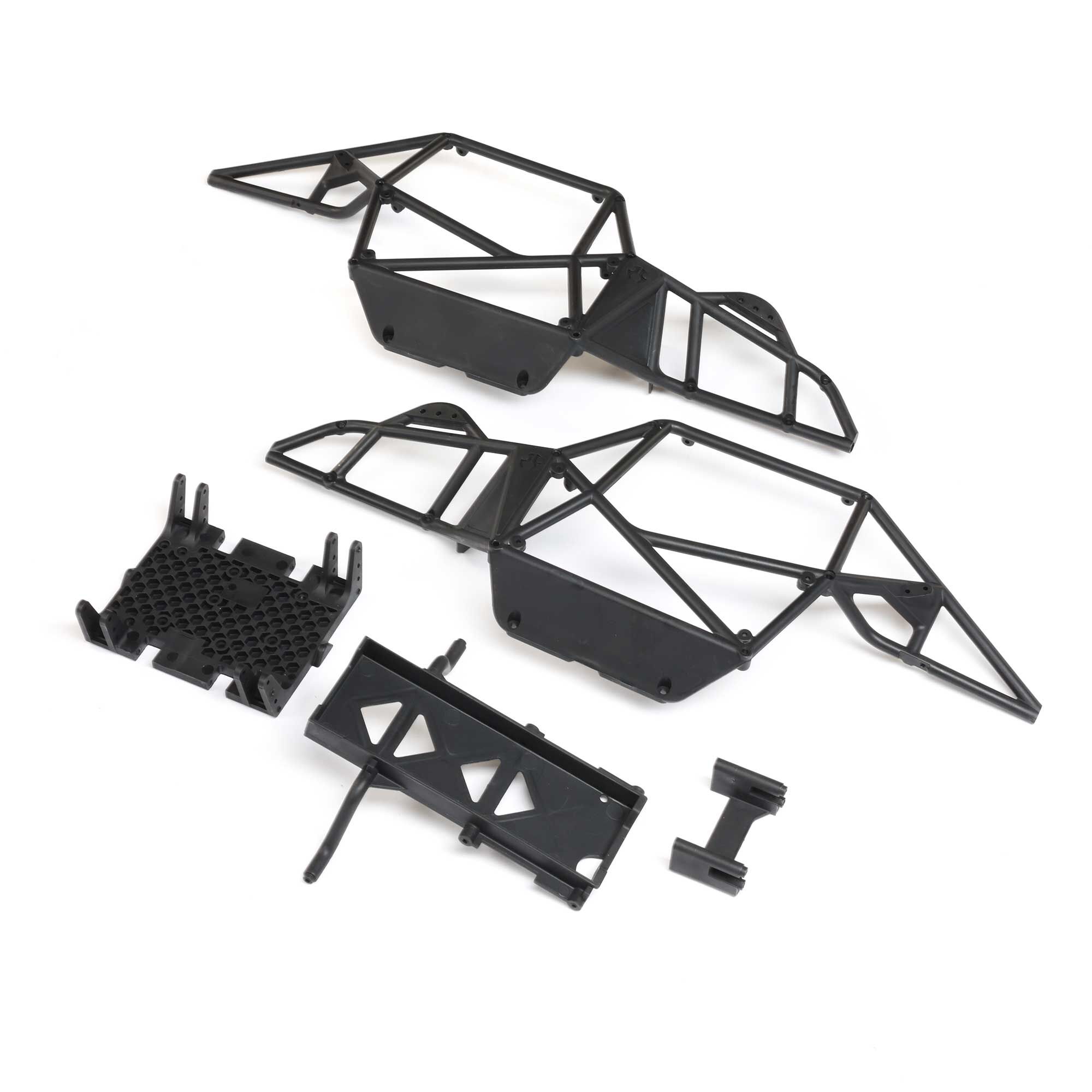 Cage Sides, Skid Plate, Battery Tray: Gilamon AXP8
