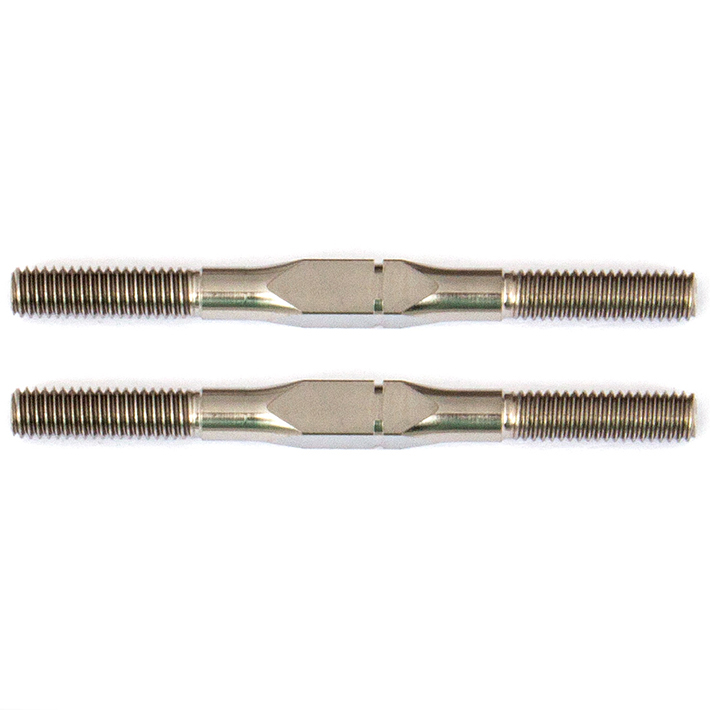 Associated Ft Titanium Turnbuckles 3x38mm Silver (2)