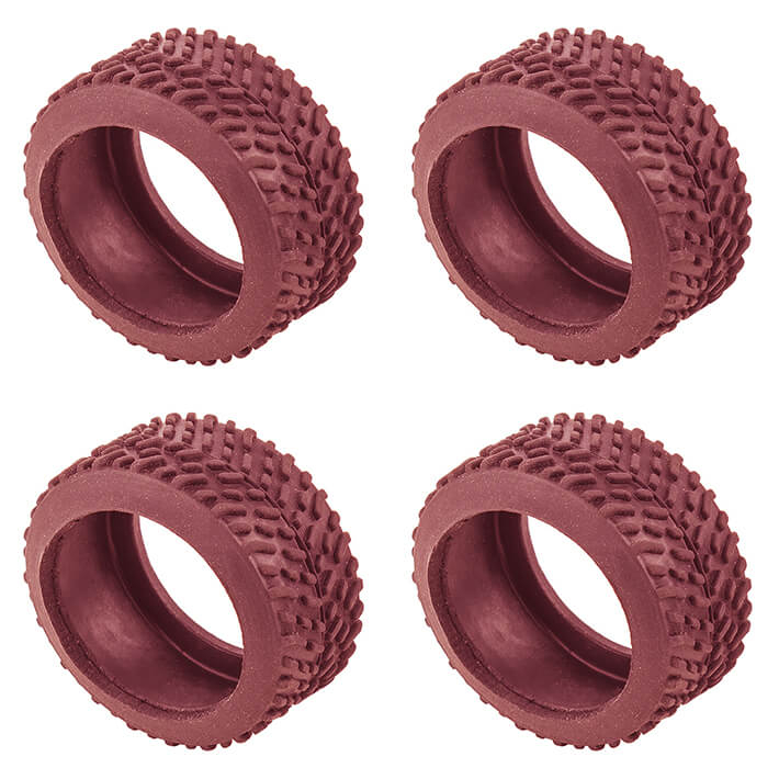 Team Associated Nano Sport Pin Tyres Red (4)