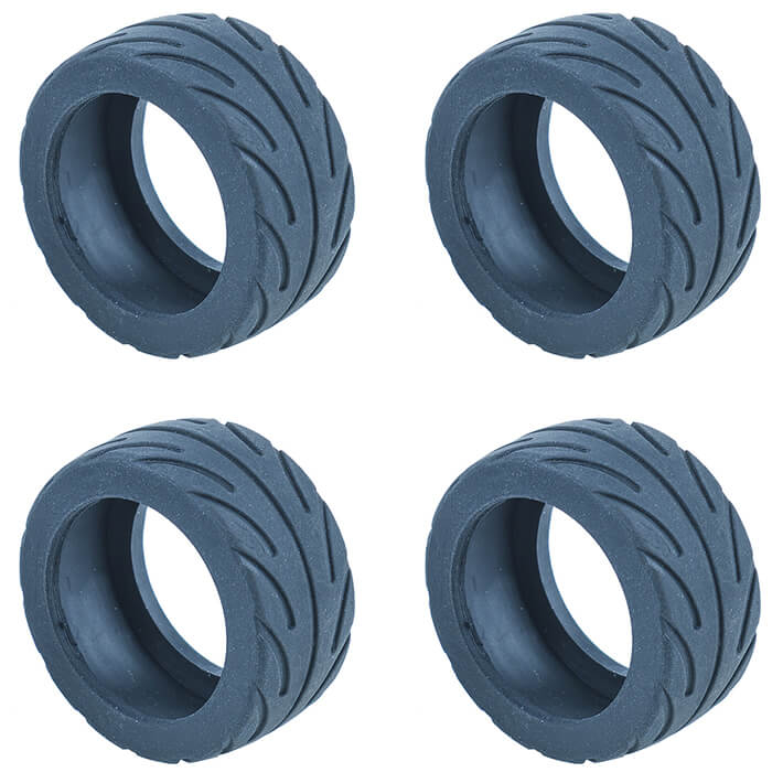 Team Associated Nano Sport Radial Tyres Blue (4)