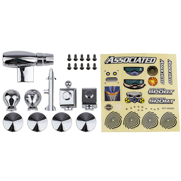 Team Associated Nano Sport Space Pack Chrome