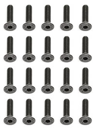 team-associated-m3-x-12-flat-head-hex-screws