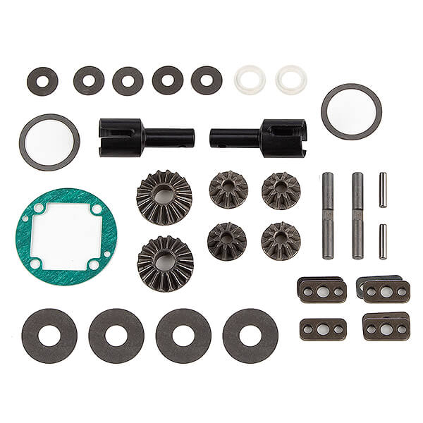 Team Associated Rival Mt8 Front And Rear Differential Rebuild