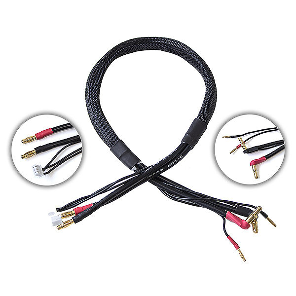 Reedy 1-2s 4mm/5mm Pro Charge Lead