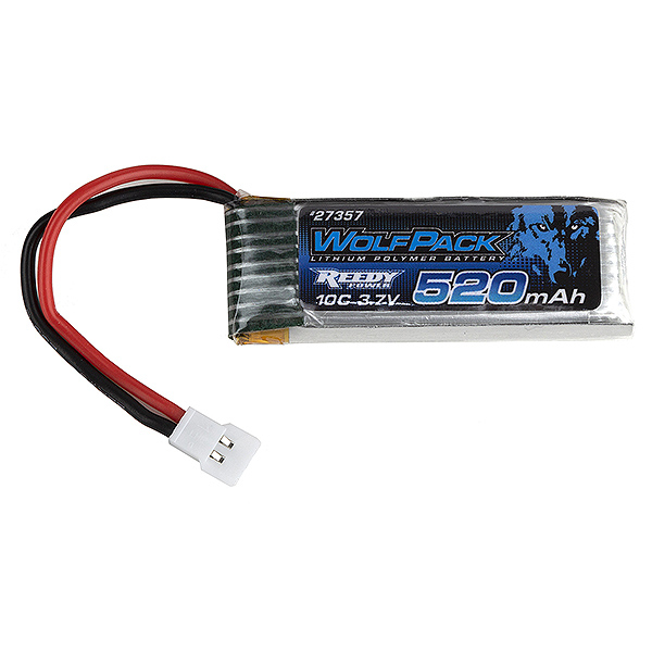 Reedy Wolfpack 520mah 3.7v 10c Lipo Battery (enduro24)