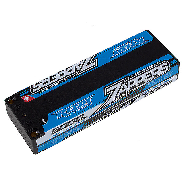 Reedy Zappers Dr 6000mah 130v 7.6v Hv Lp Stick Lipo Batt