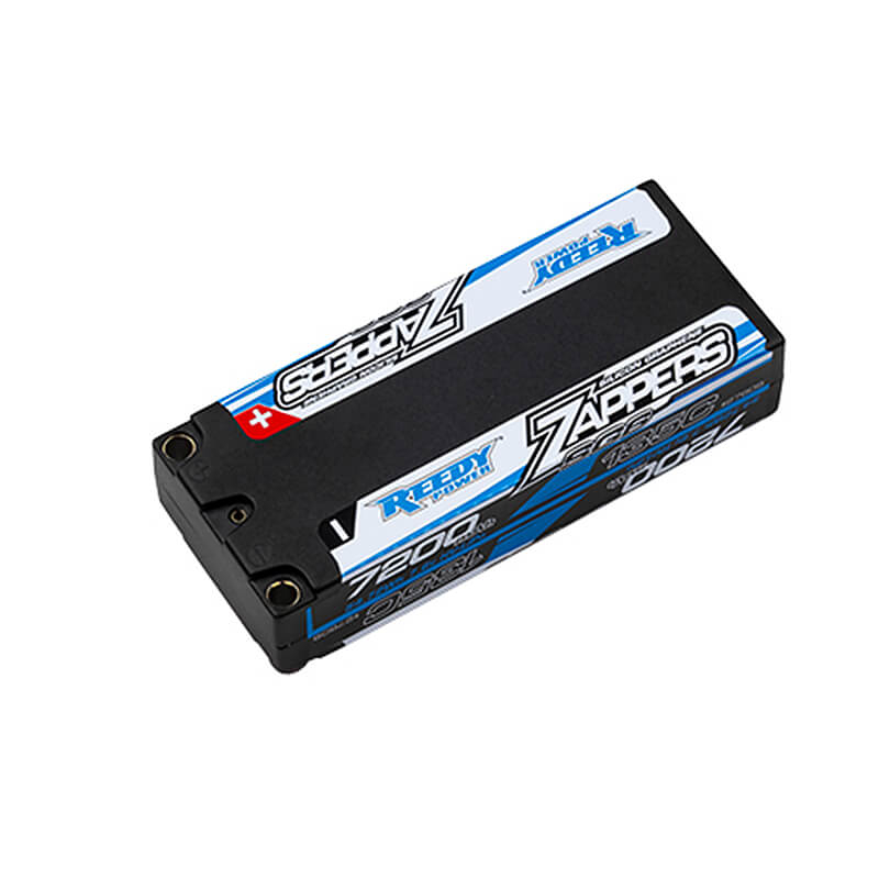 Reedy Zappers 'sg6' 7200mah 135c 7.6v Long Shorty Lipo Bat