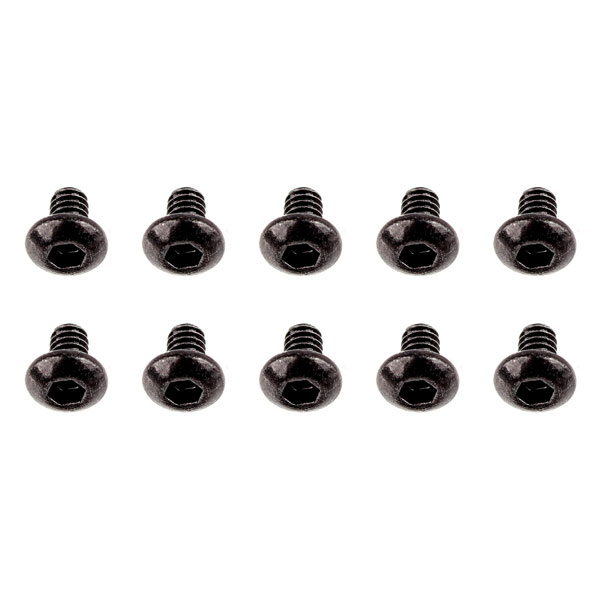 Associated Screws M2 X 0.4 X 3mm Bhcs (10)