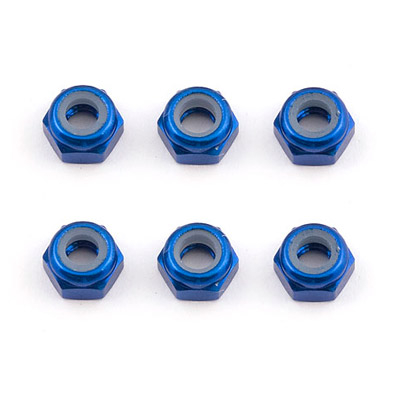associated-ft-m3-locknut-blue-aluminium