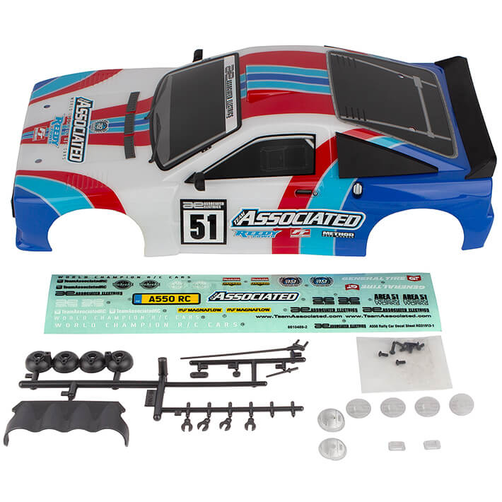 Team Associated Apex 2 Sport Rally A550 Body Painted