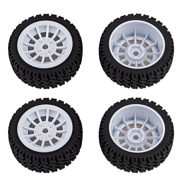 Team Associated Apex 2 Sport Rally A550 Wheels And Tyres