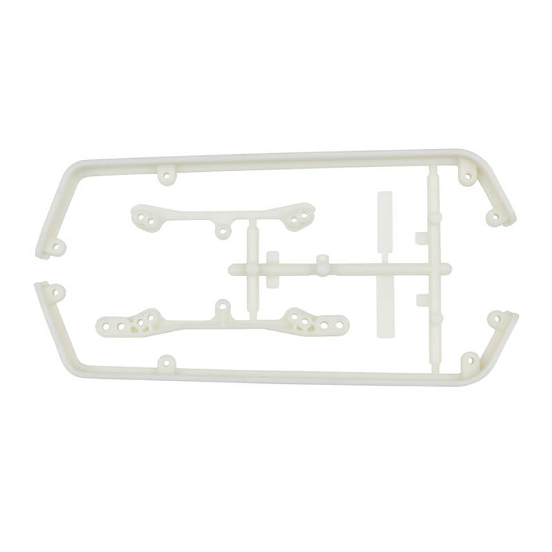 Team Associated 6x6 Side Rails And Tower Covers, Natural