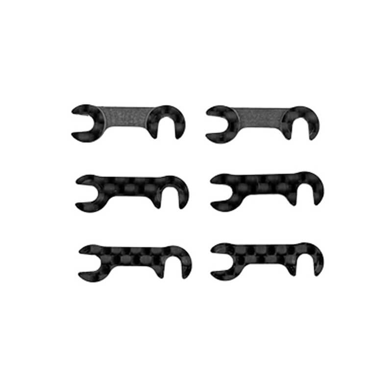 Team Associated Tc8 Ft Carbon Fibre Roll-center Spacer Set