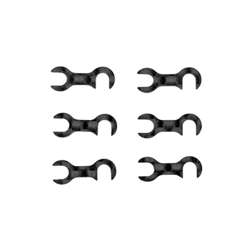 Team Associated Tc8 Ft Carbon Fibre Steering Block Mount Shims