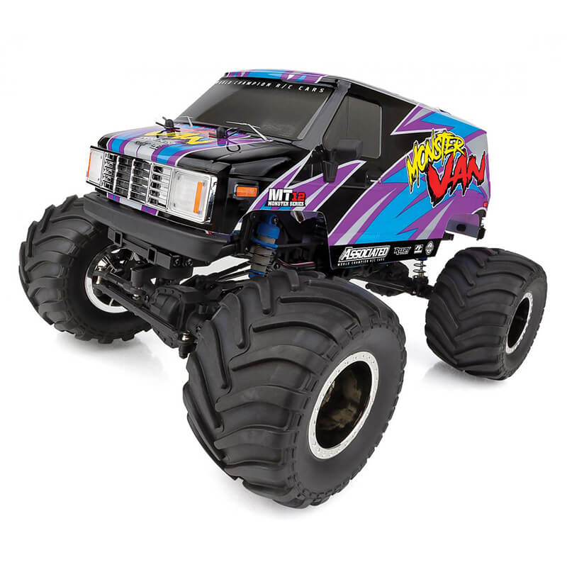 Team Associated Mt12 Monster Van Rtr Combo