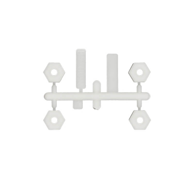 Team Associated Enduro Rc10tt Wheel Hexes 6mm, Natural